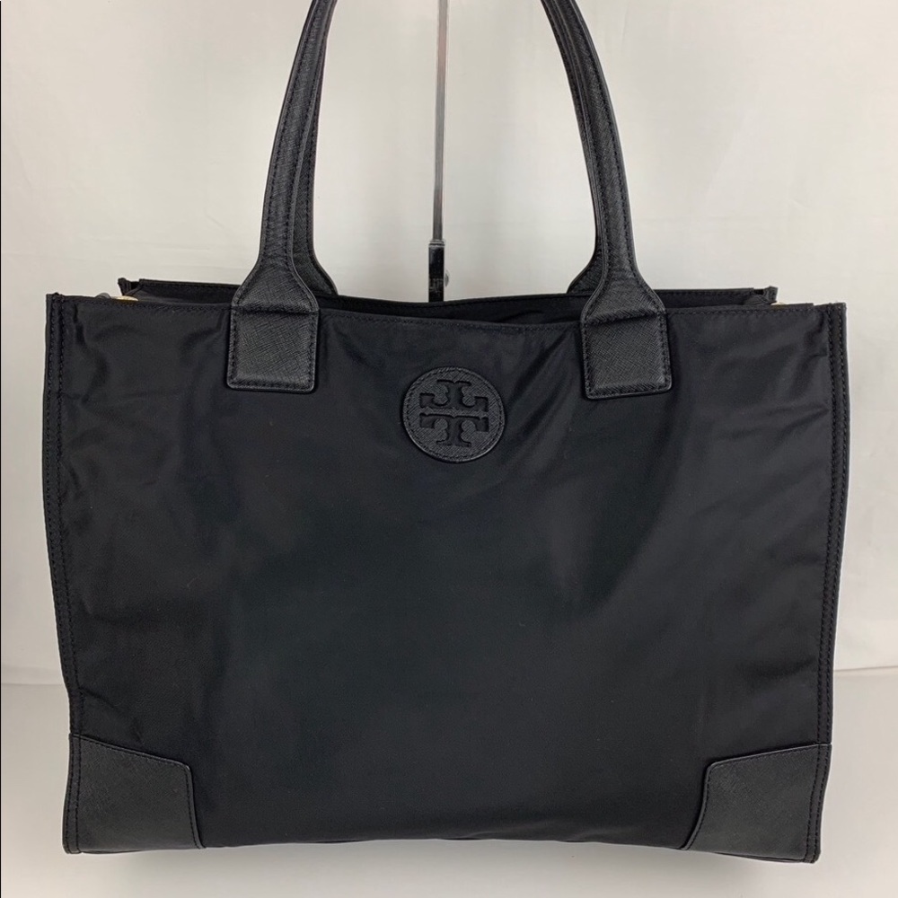 NEW Tory Burch “Ella” Nylon & Leather Trim Tote